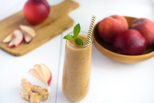 Banana Ginger Nectarine Smoothie