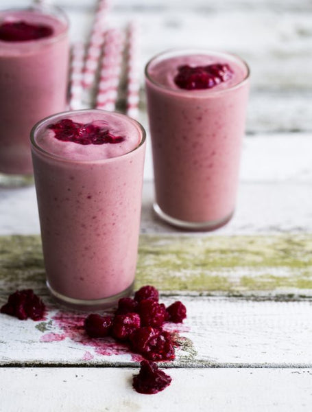 Raspberry-Date Smoothie